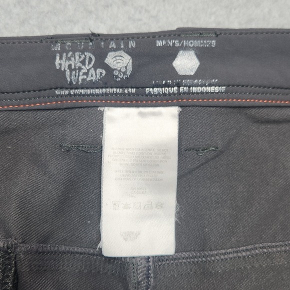Mountain Hardwear Pants Mens 36x32 Gray Hiking Climbing Stretch Active Outdoors - Picture 6 of 14